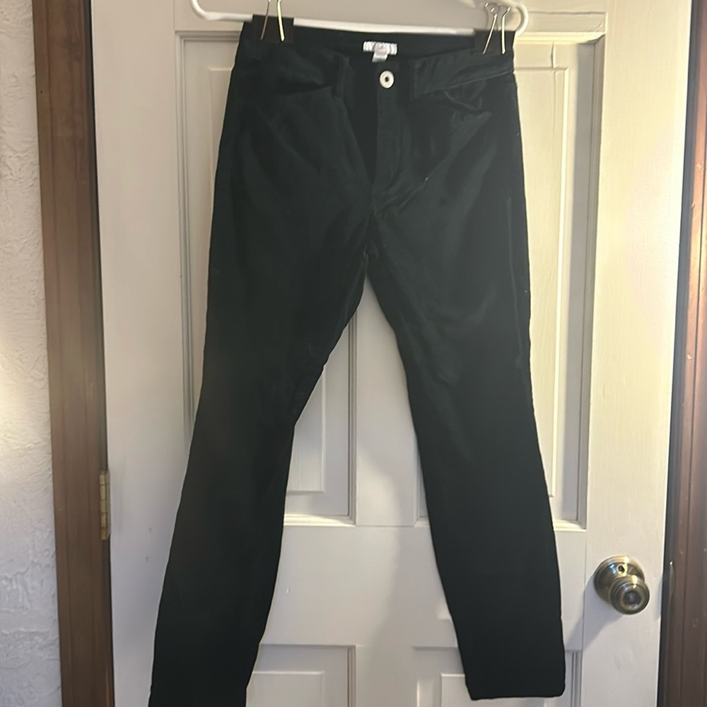 J Jill Deep Green Velveteen Pants 0 Petite
